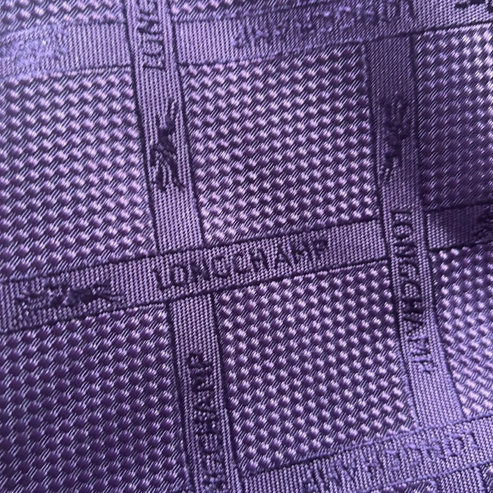 Long Champ le piage purple Tote - Picture 2 of 4